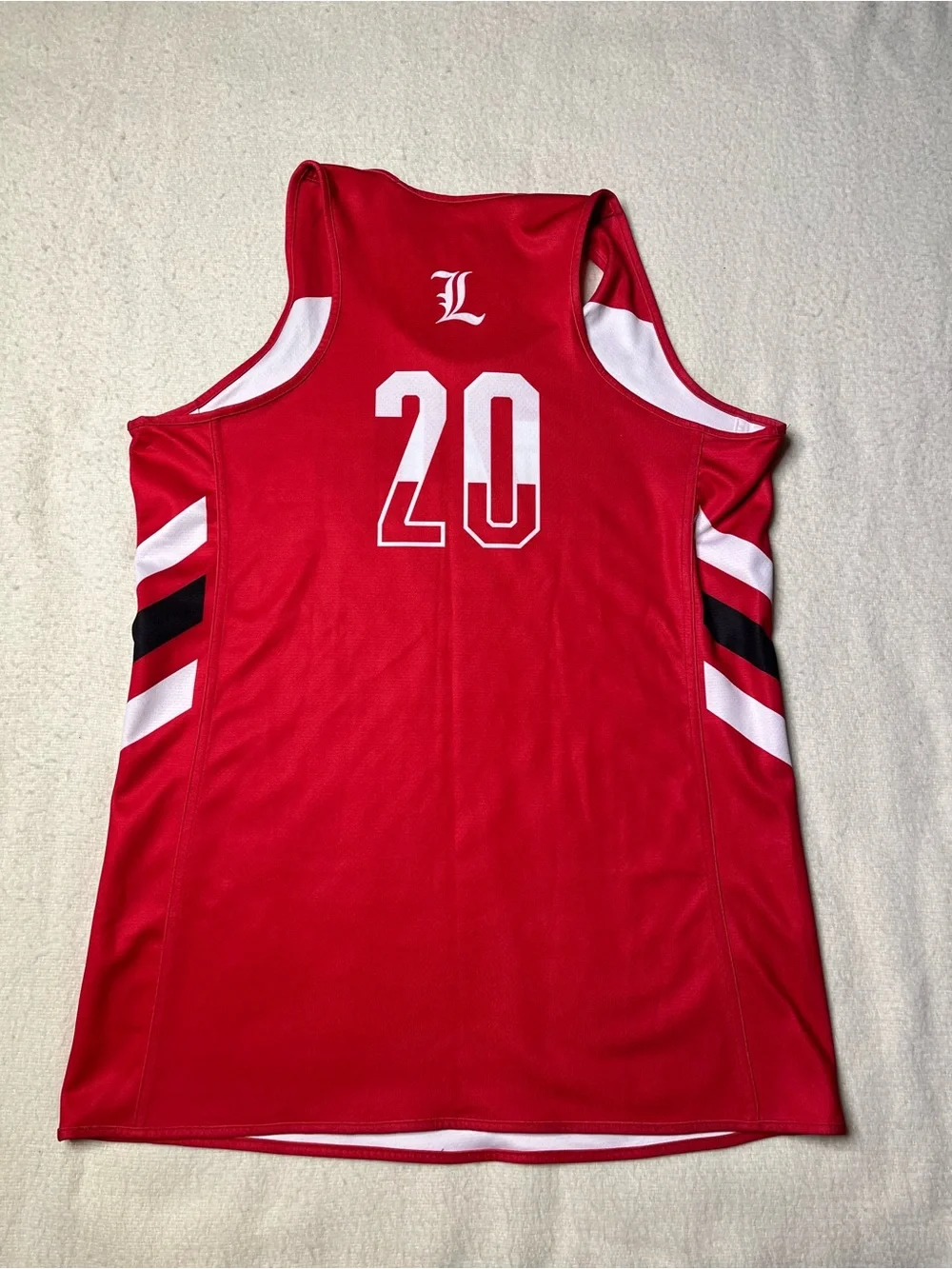 Adidas NCAA Louisville Cardinals Reversible Basketball Practice Jersey Mens L